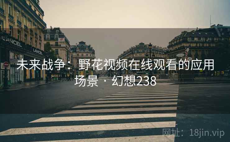 未来战争:野花视频在线观看的应用场景 · 幻想238 未来战争:野花视频在线观看的应用场景 · 幻想238